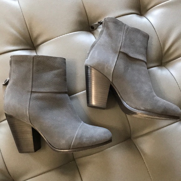 Rag & Bone Charcoal Newbury boot size 7 - Picture 3 of 5